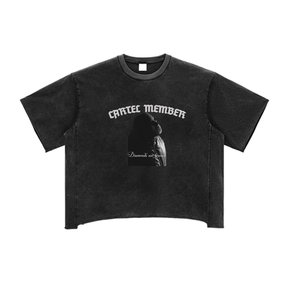 Cartel Member Washed Boxy Tee